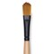 Dynasty Black Gold Brush - Wave Filbert, Short Handle, Size 12
